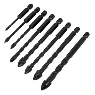 Sealey DBGC1 Tile & Glass Drill Bit Set 8pc