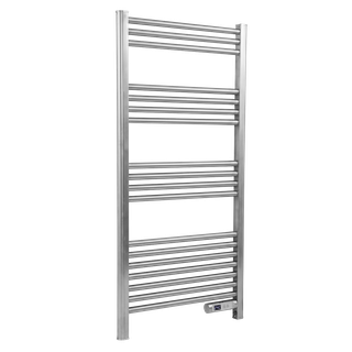 Baridi DH372 Electric Heated Towel Rail 1085 x 535mm with LED Display – Silver