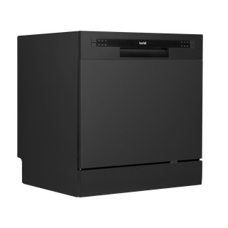 Baridi DH88 Tabletop Dishwasher 8 Place Settings 8L Capacity - Black