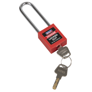 Sealey EV12 Long Shackle Safety Lockout Padlock