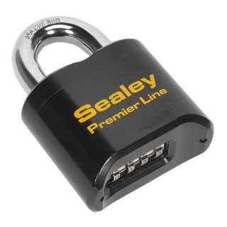 Sealey PL603 Premier Steel Body Combination Padlock 62mm