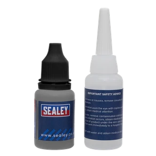 Sealey SCS908 Fast-Fix Filler & Adhesive - Black