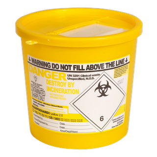 Sealey SSP250 Sharps Bin 2.5L