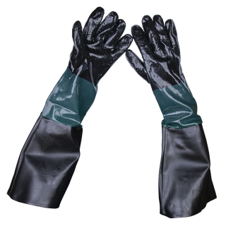 Sealey SSP41 Shot Blasting Gauntlets 585mm - Pair