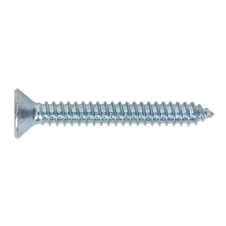 Sealey ST6351 Self-Tapping Countersunk Pozi Screw 6.3 x 51mm, DIN 7982 - Pack of 100