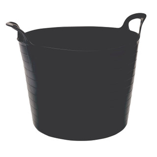 Draper 43475 Multi-Purpose Flexible Bucket, 42L, Black