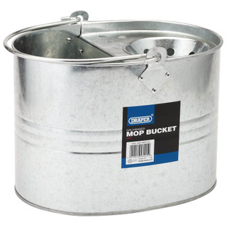 Draper 53245 Galvanised Mop Bucket, 9L