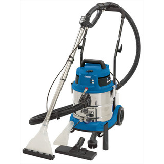 Draper 75442 3 in 1 Wet and Dry Shampoo/Vacuum Cleaner, 20L, 1500W