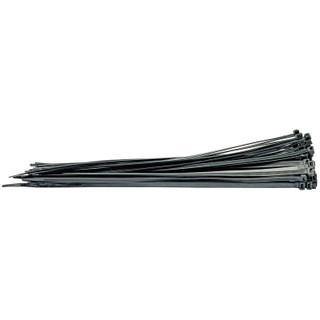 Draper 70408 Cable Ties, 8.8 x 500mm, Black (Pack of 100)