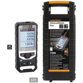 Laserliner 32152 080.983A DistanceMaster Plus Laser Rangefinder, 100m