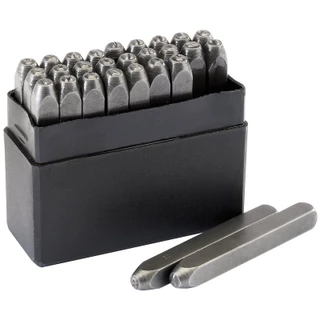 Draper 37333 A - Z Letter Stamp Set, 1/8"