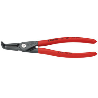 KNIPEX 75086 48 21 J31 SB Precision Circlip Pliers For Internal Circlips In Bore Holes, 210mm