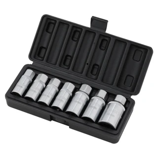 Draper 07119 Stud Extractor Set, 3/8" Sq. Dr., 1/2" Sq. Dr. (7 Piece)