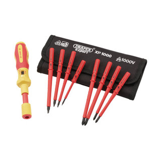 Draper XP1000 65372 VDE Interchangeable Torque Screwdriver Set (9 Piece)