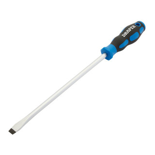 Draper 48927 Soft Grip Plain Slot Screwdriver, 9.5 x 250mm
