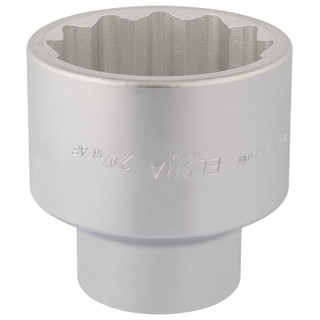 Elora 67385 Bi-Hexagon Socket, 1" Sq. Dr., 2.9/16"