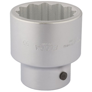 Elora 780-55 Bi-Hexagon Socket, 1" Sq. Dr., 55mm