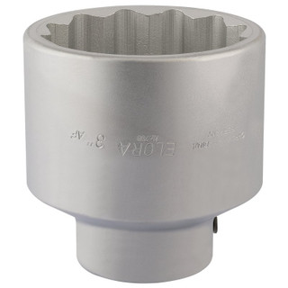 Elora 780A-3 Bi-Hexagon Socket, 3", 1" Sq. Dr.