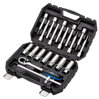 Draper 13604 Shock Absorber Strut Nut Kit, 1/2" Sq. Dr. (19 Piece)