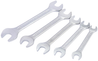 Draper 30768 Metric Open End Spanner Set (5 Piece)
