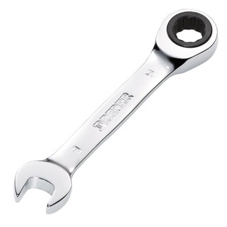 Draper 27851 HI-TORQ Metric Stubby Ratchet Combination Spanner, 9mm