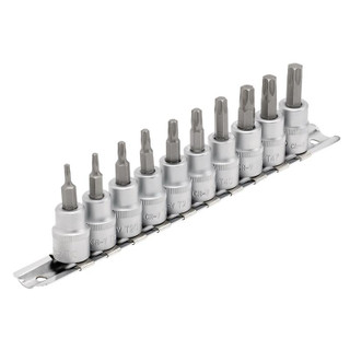 Draper Expert 16309 TX-STAR® Socket Bit Set, 3/8" Sq. Dr., 48mm (10 Piece)