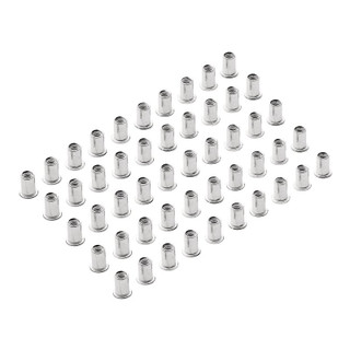 Draper 04053 Zinc Plated Threaded Insert Rivet Nuts, M6 x 1.0mm (Pack of 50)