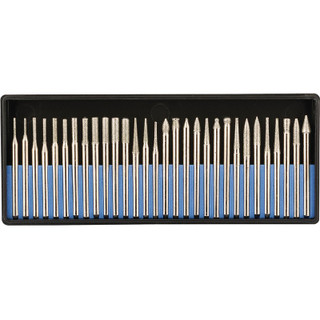 Draper 45001 Diamond Burr Set (30 Piece)