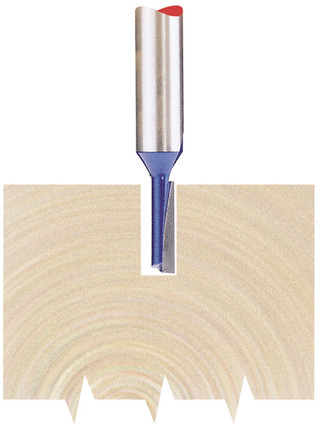 Draper 75330 TCT Router Bit, 1/4" Straight, 3 x 11mm