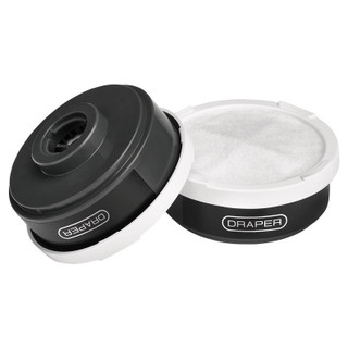 Draper Spare A1P2 Filters (2) for Combined Vapour and Dust Respirator 03030
