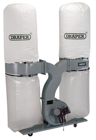 Draper 80947 Portable Dust/Chip Extractor, 300L, 2200W