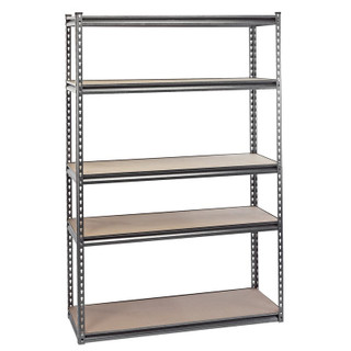 Draper Expert 52958 Quality Heavy Duty Steel Shelving Unit, 5 Shelves, L1220 x W610 x H1830mm