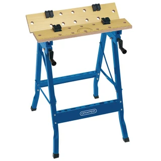 Draper 09951 Tilt & Clamp Fold Down Workbench, 600 x 650 x 800mm
