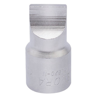 Elora 870-11 Plain Slot Screwdriver Socket, 3/8" Sq. Dr., 3mm