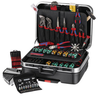 KNIPEX 25022 00 21 06 M Tool Case "BIG Basic Move" Mechanic, 90 Parts