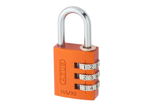 ABUS Mechanical 46632 145/30 30mm Aluminium Combination Padlock Random Colour 46632 - ABU14530RC