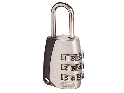 ABUS Mechanical 33720 155/20 20mm Combination Padlock (3-Digit) Carded - ABU15520C