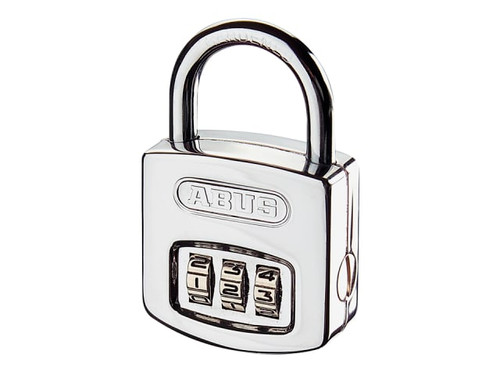 ABUS Mechanical 32933 160/40 40mm Steel Case Die-Cast Body Combination Padlock (3-Digit) Carded - ABU16040C