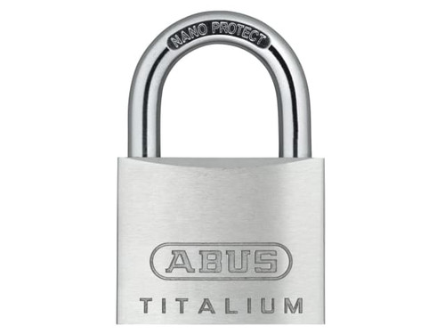 ABUS Mechanical 56365 64TI/45mm TITALIUM™ Padlock Carded - ABU64TI45C
