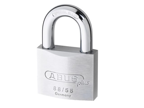 ABUS Mechanical 35210 88RK/50mm Brass PLUS Cylinder Padlock Rekeyable Carded - ABU8850C