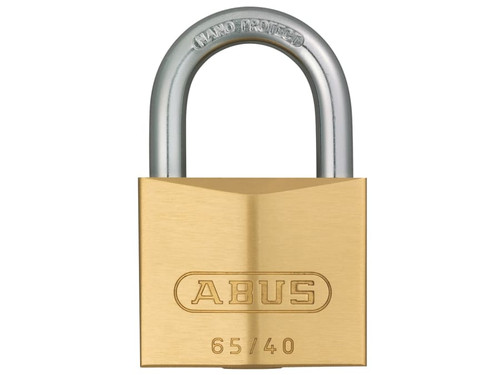 ABUS 65/40mm Brass Padlock Keyed Alike 401