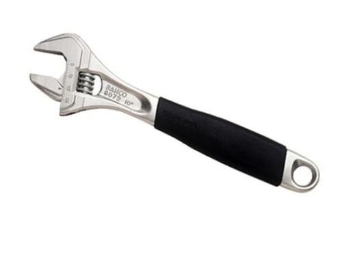 Bahco 9072 C 9072C Chrome ERGO™ Adjustable Wrench 250mm (10in) - BAH9072C