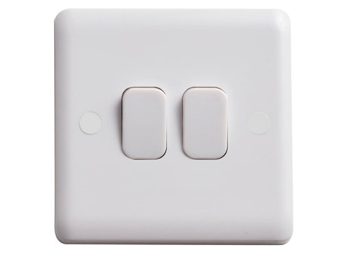 Deta Vimark VC1204 Light Switch 2-Gang 2-Way