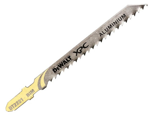 DeWALT Power Tools DT2221-QZ XPC Bi-Metal Aluminium Jigsaw Blades Pack of 3 T127DF - DEWDT2221QZ