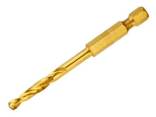 DeWALT Power Tools DT50000-QZ Impact Titanium Drill Bit 3.0mm OL:64mm WL:26mm - DEWDT50000QZ