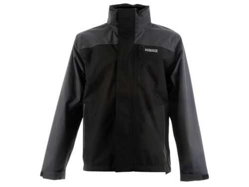 DeWALT Power Tools STORM M Storm Waterproof Jacket Grey/Black - M (42in) - DEWSTORMM