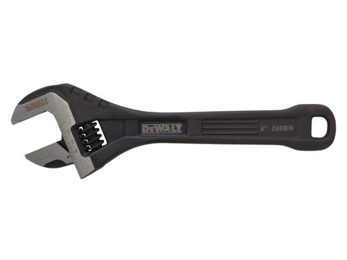 DeWALT Hand Tools DWHT80267-0 All Steel Adjustable Wrench 8in - DHT080267