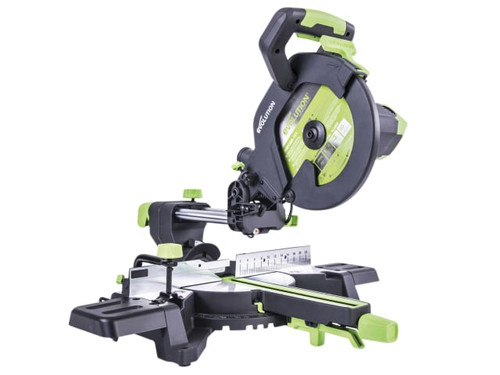 Evolution 052-0006 F255SMS TCT Multi-Material Sliding Mitre Saw 255mm 1600W 240V - EVLF255SMS