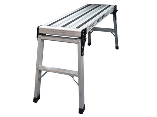 Faithfull FAISTEPUP3 Fold Away Step Up Aluminium L100 x H52 x W30cm - FAISTEPUP3