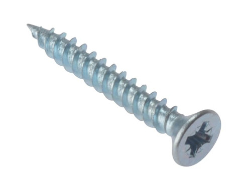 ForgeFix CSK1147ZP General Purpose Pozi Compatible Screw CSK TT ZP 1.1/4in x 7 Box 200 - FORCSK1147Z